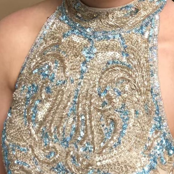 Prom dress and matching ballerina shoes. - Picture 4 of 10